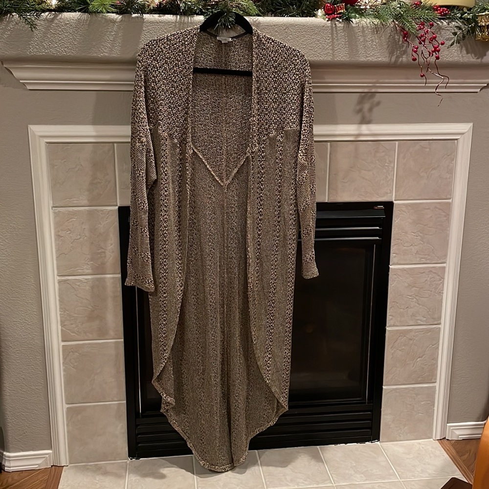 Beautiful ECOTÉ duster Cardigan. Size S